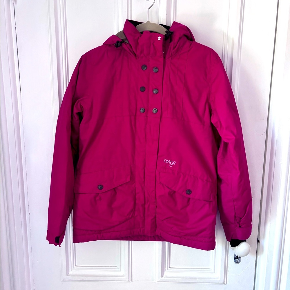 Orage Junior Kids Ski Jacket Prime Fabric Technology Wind Band Pockets 14XL